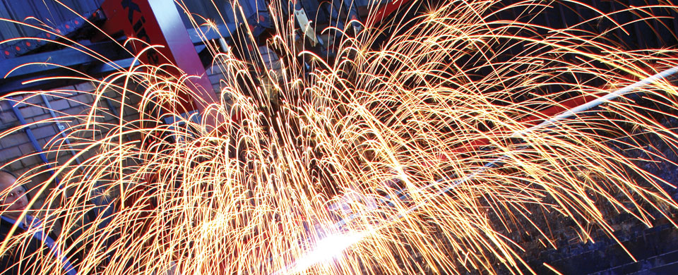 sparks